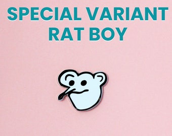 COMMUNIQUÉ SPÉCIAL - Rat Boy hard émail pin variante spéciale