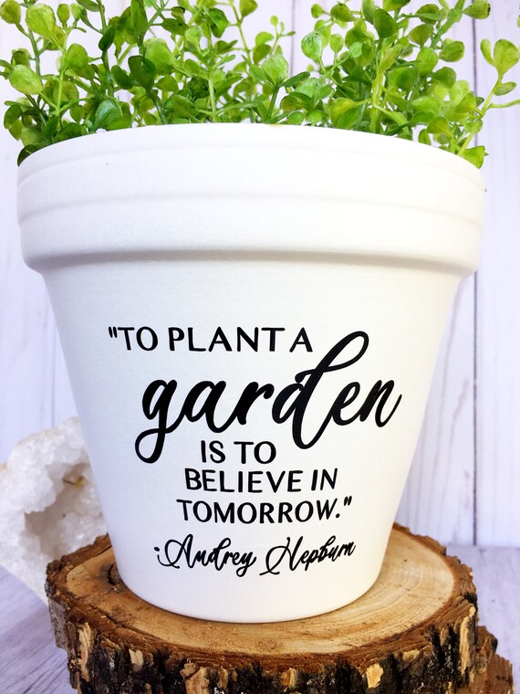 Zasadiť záhradu znamená veriť v zajtrajšok etsy