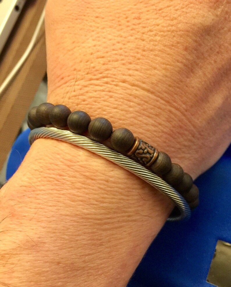 Mens Copper Bracelet Agarwood Bracelet Canadian Nephrite Etsy