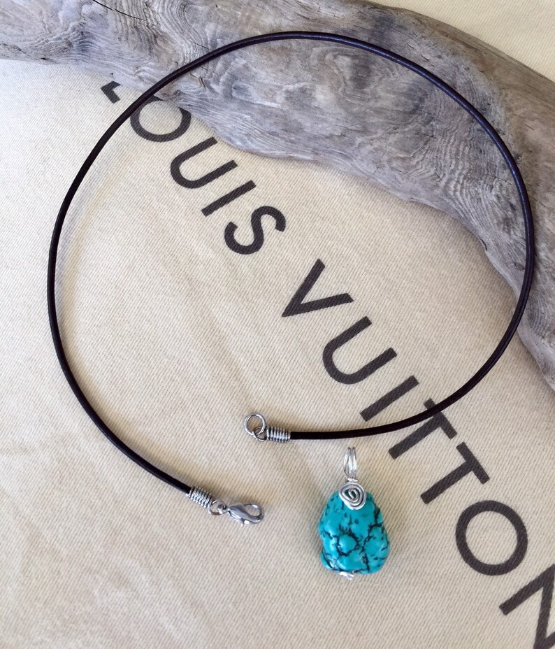 Leather Cord Necklace Custom Sized Black Leather Cord Etsy Canada