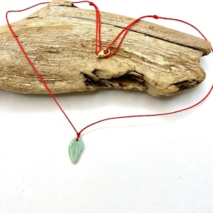Dainty Jadeite Pendant Necklace, Green Jade Leaf Charm, Emerald Green Jadeite Pendant, Dainty Jade Leaf Necklace, Jade necklace for girl