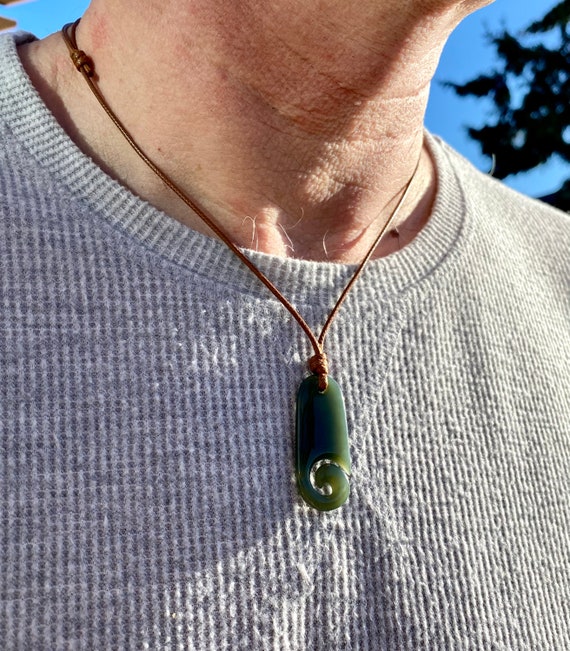 Buy Authentic Natural Canadian Jade, Nephrite Jade Pendant, Canada Jade  Pendant, Mens Jade Necklace, Jade Necklace for Mens, Jade for Men. Online  in India - Etsy