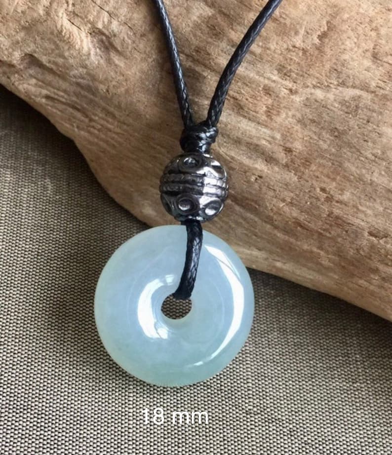 Jadeite Pendant Necklace Protection Necklace Lucky Jade Etsy