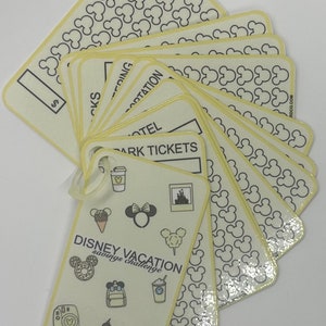 Yellow Ring Disney Savings Challenge  | Savings Challenge |Disney Vacation Saving Challenge| Papernerdco