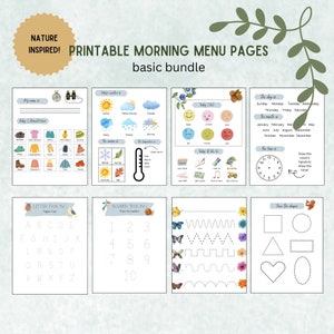 Bundelpagina&#39;s ochtendmenu