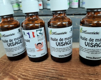 FACE care oil, care for wrinkles, dark circles, pimples, spots, scars, 100%, natural, Nature and progress