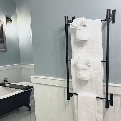 Bathroom Towel Storage Wall Mounted, Guest Bathroom Paper Towels Holder