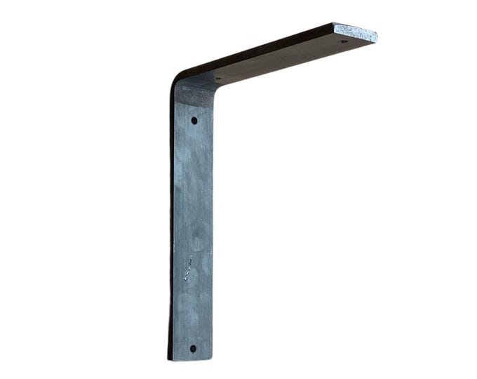 Heavy Duty L Bracket for Shelves, Industrial Shelf Bracket for Floating Shelves, Metal Rustic Wall Mount Support Hardware