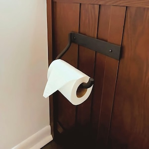 Steel Toilet Paper holder, Bathroom Fixture, Bath hardware, Wall Mounted Toilet Paper Holder, Under Cabinet Mounted Toilet Paper Holder