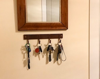 Small Hooks for Keys, Small Decorative Key Rack, Key Holder, Rack, Key Racks for Wall, Key Holders, Key Hooks, Key Rack, Keys, Wall Rack