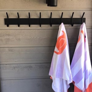 Outdoor Towel Hooks, Out Towel Rack, Pool Towel Hooks, Towel Rack for Pool, Beach Towel Rack, Towel Rack Outdoor, Beach Towel Rack Outdoor