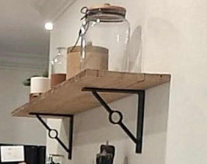 The Glen Cove Modern Shelf Supports, Modern Farmhouse Kitchen Ideas, Open Shelf Supports