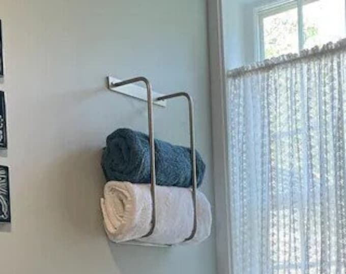 Tyler Towel Holder - The Perfect Storage and Style Solution for Your Bathroom!