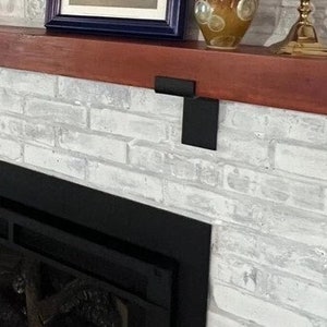 Elevate Your Shelving with our Handcrafted &#39;Z&#39; Style Bracket - Rustic Industrial Design - Easy Installation and Durable