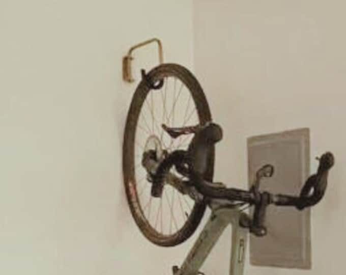 Minimalist Wall-Mounted Bike Rack - Space-Saving Bike Storage Solution