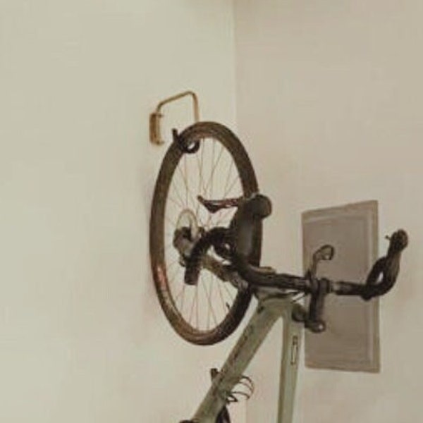 Minimalist Wall-Mounted Bike Rack - Space-Saving Bike Storage Solution