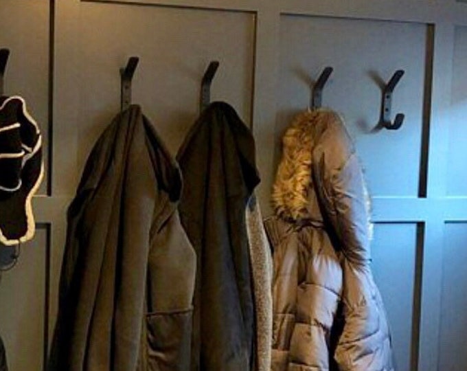 Wall Hook, Entryway Coat Hooks, Wall Hooks Modern, Hooks Wall, Coat Hooks, Metal Hooks, Metal Hook Set, Double Metal Hooks For Bathroom