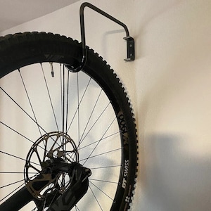 Bike Hangers for Garage, Bike Wall Hooks, Vertical Bike Rack for Garage Storage, Wall Mount Bike Hooks, Vertical Bicycle Mount Hangers Steel