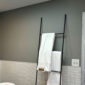 Blanket Ladder, Metal Blanket Ladder, Nursery Blanket Ladder, Livingroom Blanket Ladder, 5 Foot Blanket Ladder, 4 Ft Blanket Ladder