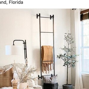 Metal blanket storage on sale