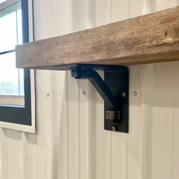 Rustic Shelf Bracket Etsy