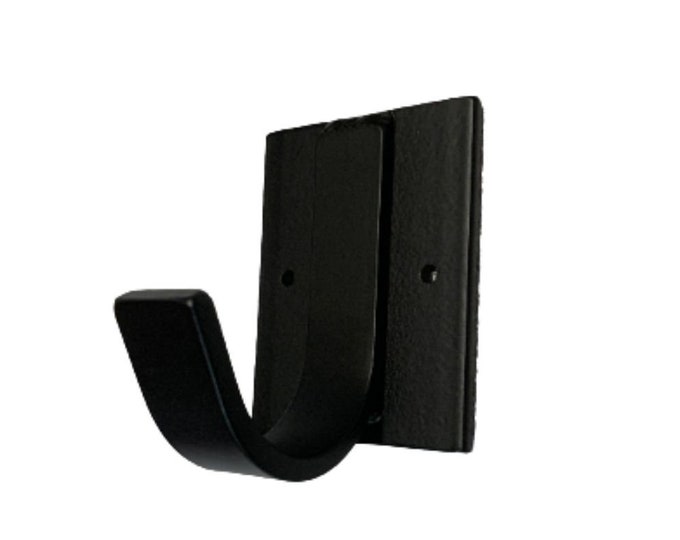 Black Wall Hook Farmhouse, Steel Wall Hook for Hanging Plants, Hooks for Wall Metal, Black Coat Hooks Custom, Rustic Coat Hooks Wall Mount