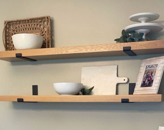 Metal Shelf Bracket with 1" Lip - SOLD INDIVIDUALLY