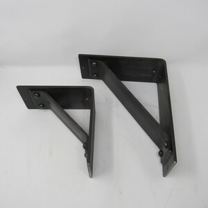 Made to order to the size you need industrial shelf support brackets