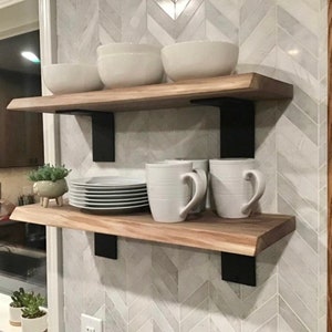 3&quot; Wide -&quot;L&quot; Style Shelving Bracket - Heavy Duty Bracket, Steel Bracket, Steel Shelf Bracket, Iron L Bracket, L Brackets, Pantry Shelf