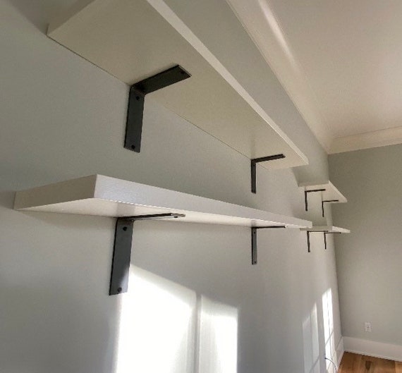 2 Wide l Style Shelving Bracket L Etsy