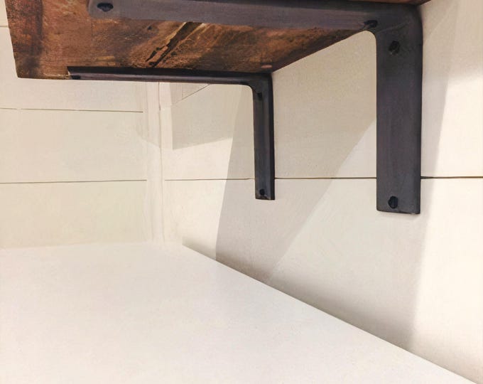 Heavy duty L Style Shelf Brackets