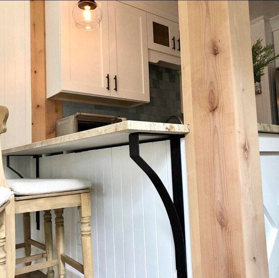 Counter Top Bracket Butcher Block Support Granite Counter Top Bracket Butcher Block, Top Edge Kitchens Bathroom Renovations Taiwan