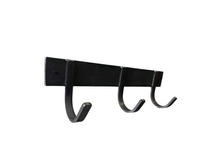 Matte Black Wall Mounted Coat Hooks Modern Farmhouse Decor Mudroom Coat Holder 48 Inch Coat Rack Metal Hooks for Wall Scandinavian Decor