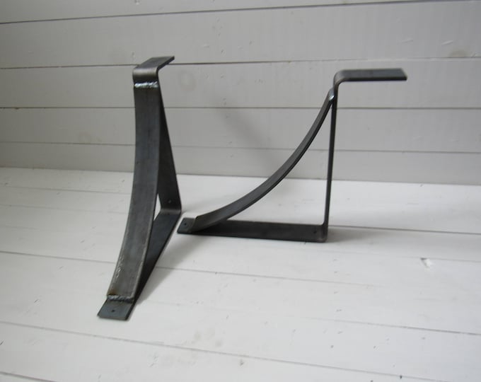 Sleek and Sturdy Modern Shelf Bracket - Rustic Shelving for Your Space (Sold Individually)