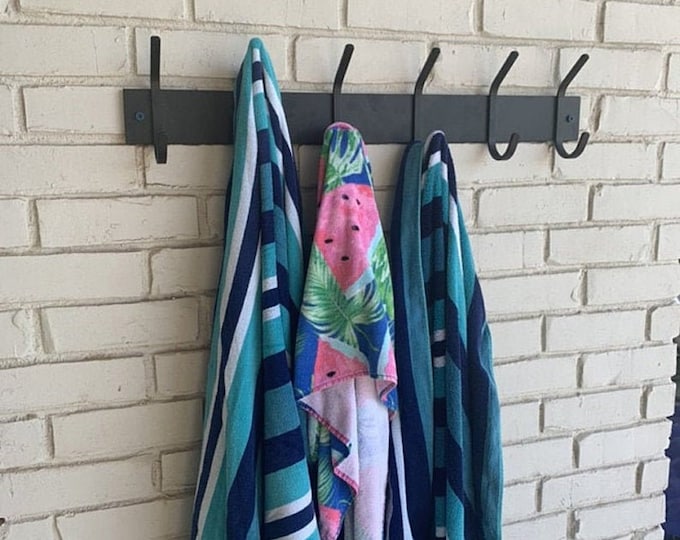 Outdoor Towel Hooks, Out Towel Rack, Pool Towel Hooks, Towel Rack for Pool, Beach Towel Rack, Towel Rack Outdoor, Beach Towel Rack Outdoor