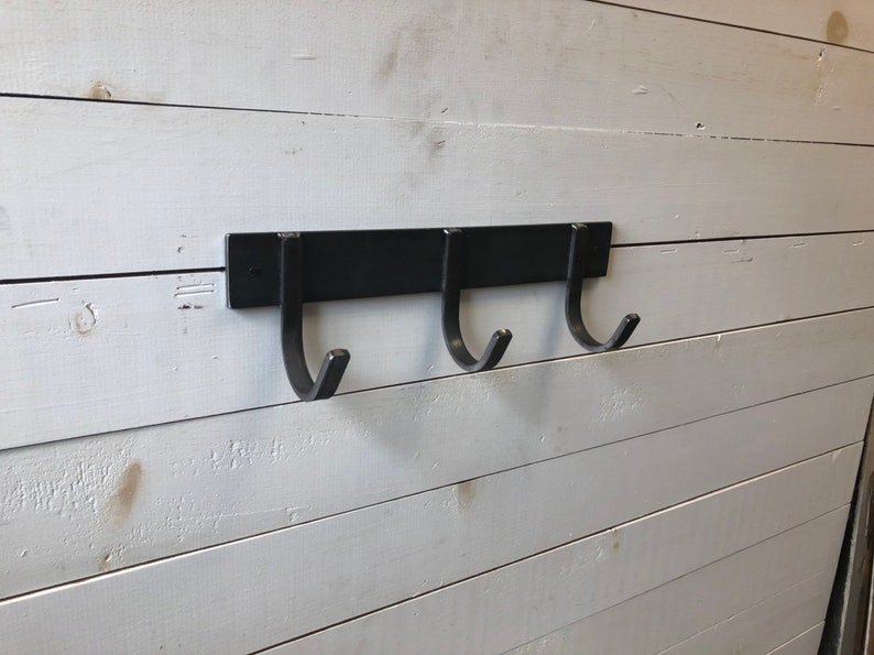 Wall Mounted Coat Rack Rustic Coat Rack Entryway Key Holder Etsy