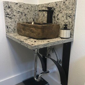 modern rustic shelf support brackets