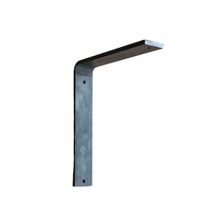 L Metal Racking Support Raw Steel Shelf Bracket | Heavy Duty L-style Metal Support – Handmade ...