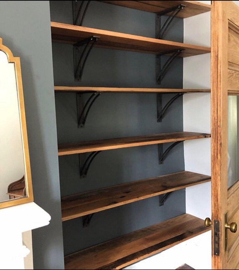 Industrial shelf support brackets