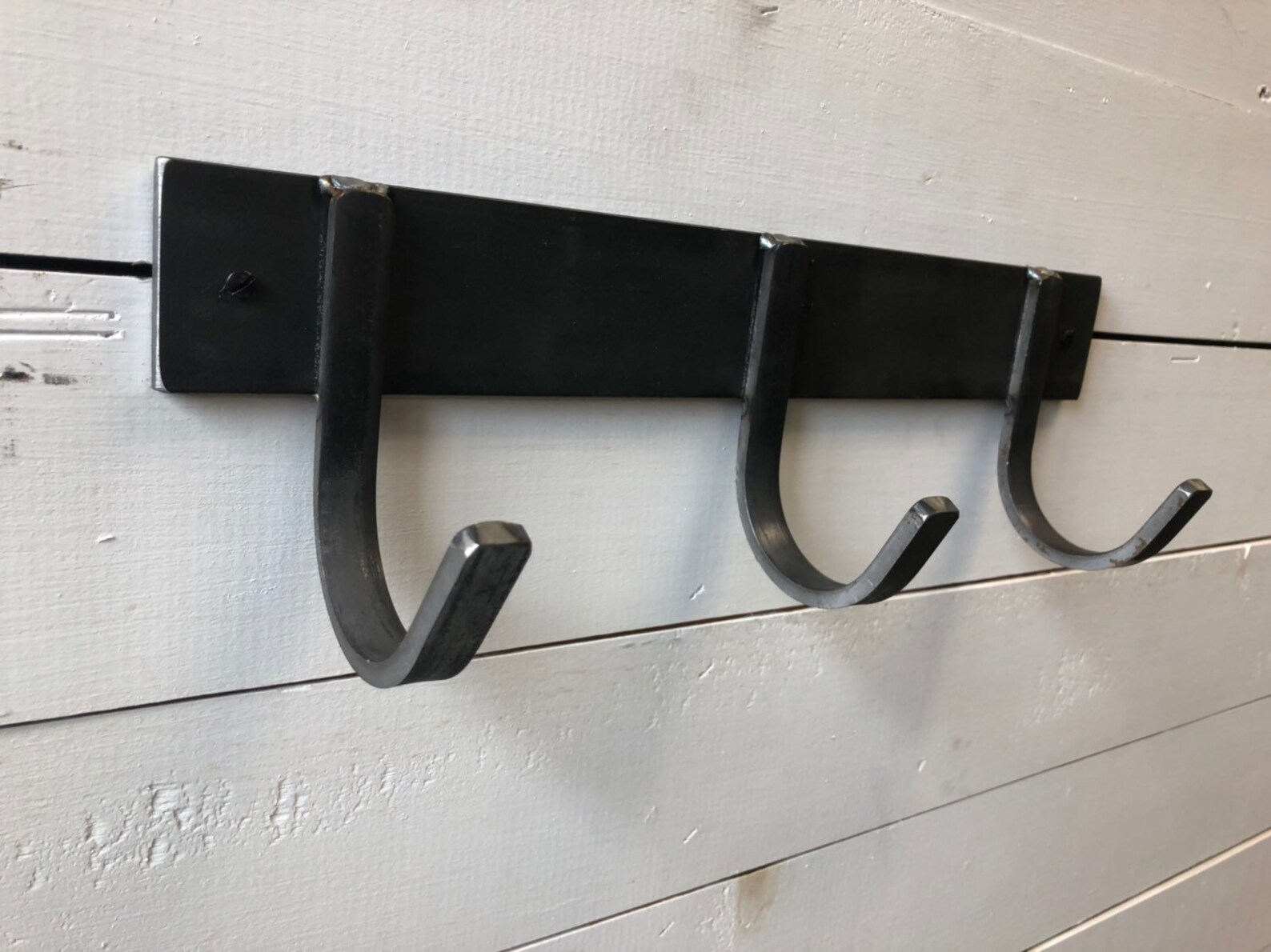 Wall Mounted Coat Rack Rustic Coat Rack Entryway Key Holder - Etsy