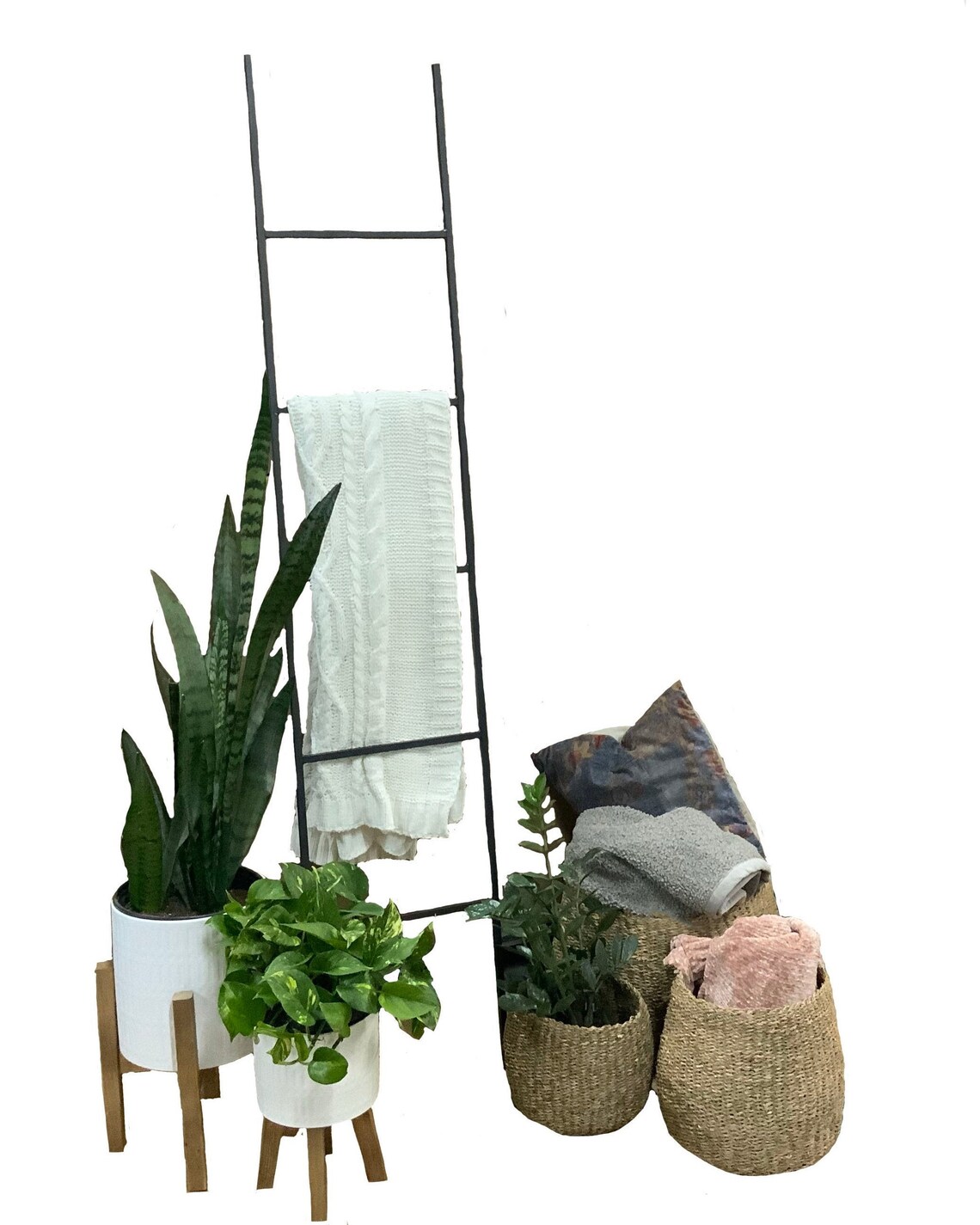 Blanket Ladder 6 Ft Blanket Ladder Blanket Ladder 4 Ft Etsy