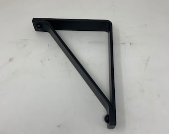 Modern Shelf Support - Single Piece, Ideal for Countertop Overhang, Bar, Farmhouse Shelving - Sturdy Bracket for Shelves