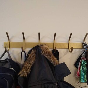 Coat Rack Wall Mount, Coat Hooks Wall Mount, Coat Hooks, Rack, Metal Hook Rack, Double Wall Hooks, Double Hook Racks, Mudroom Locker Hook,