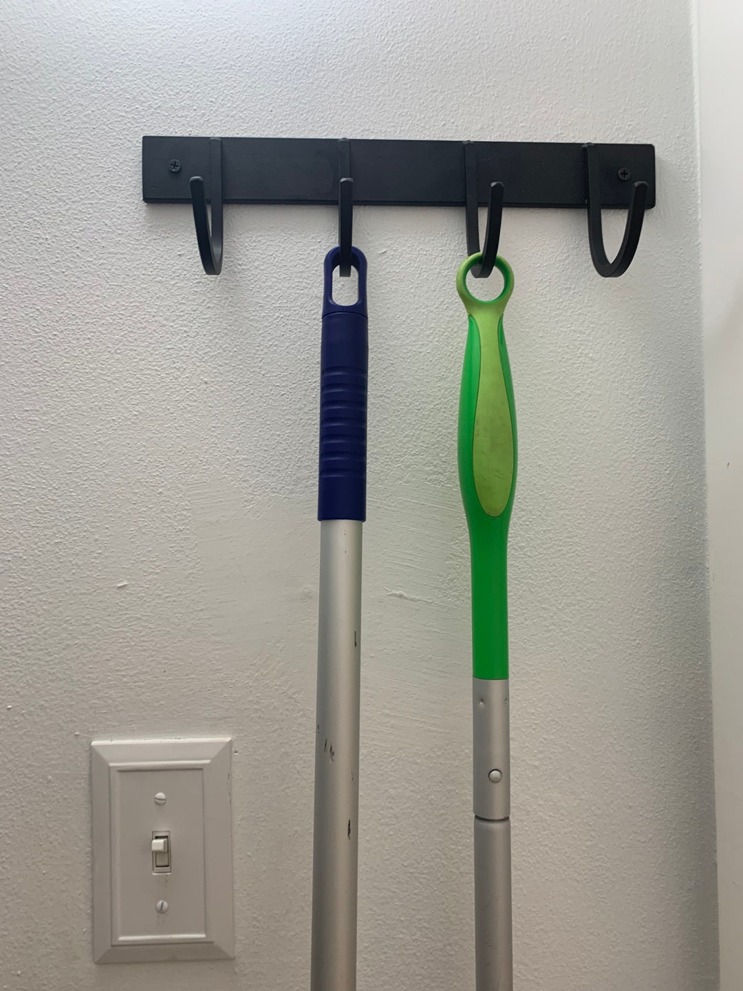 Utility Hook, Utility Hook Rack, Broom Hanger, Broom Hook, Broom