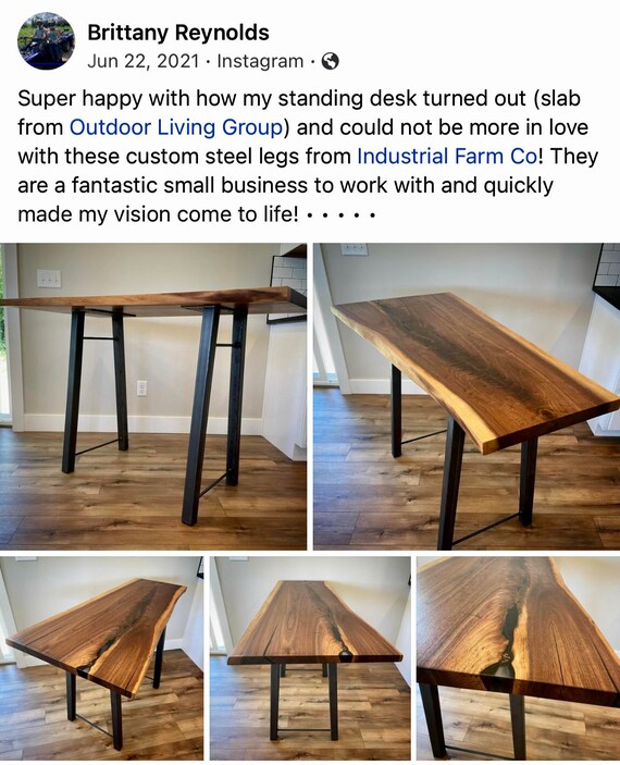 Metal Desk Legs, Table Legs, SOLD INDIVIDUALLY, A Frame Desk Metal Desk Legs, Table Legs, SOLD INDIVIDUALLY, A Frame Desk