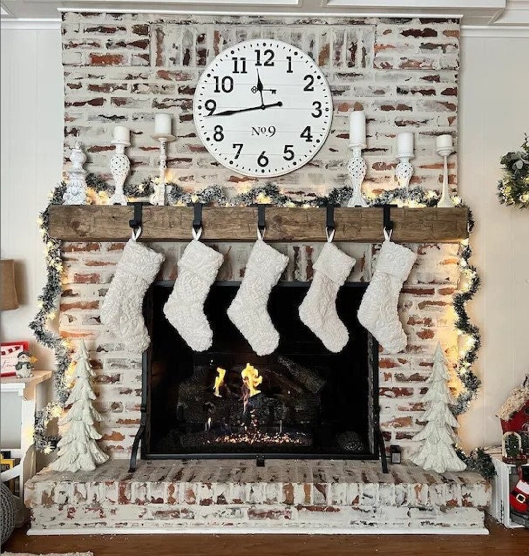 Individual Christmas Stocking Holder, Metal Stocking Hanger, Stocking