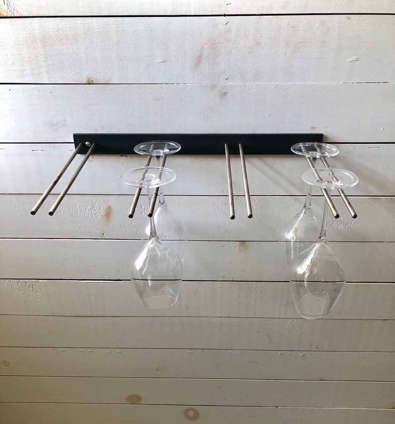 Wine Glass Rack Wine Glass Rack Wall Mounted Wine Glass Rack Etsy
