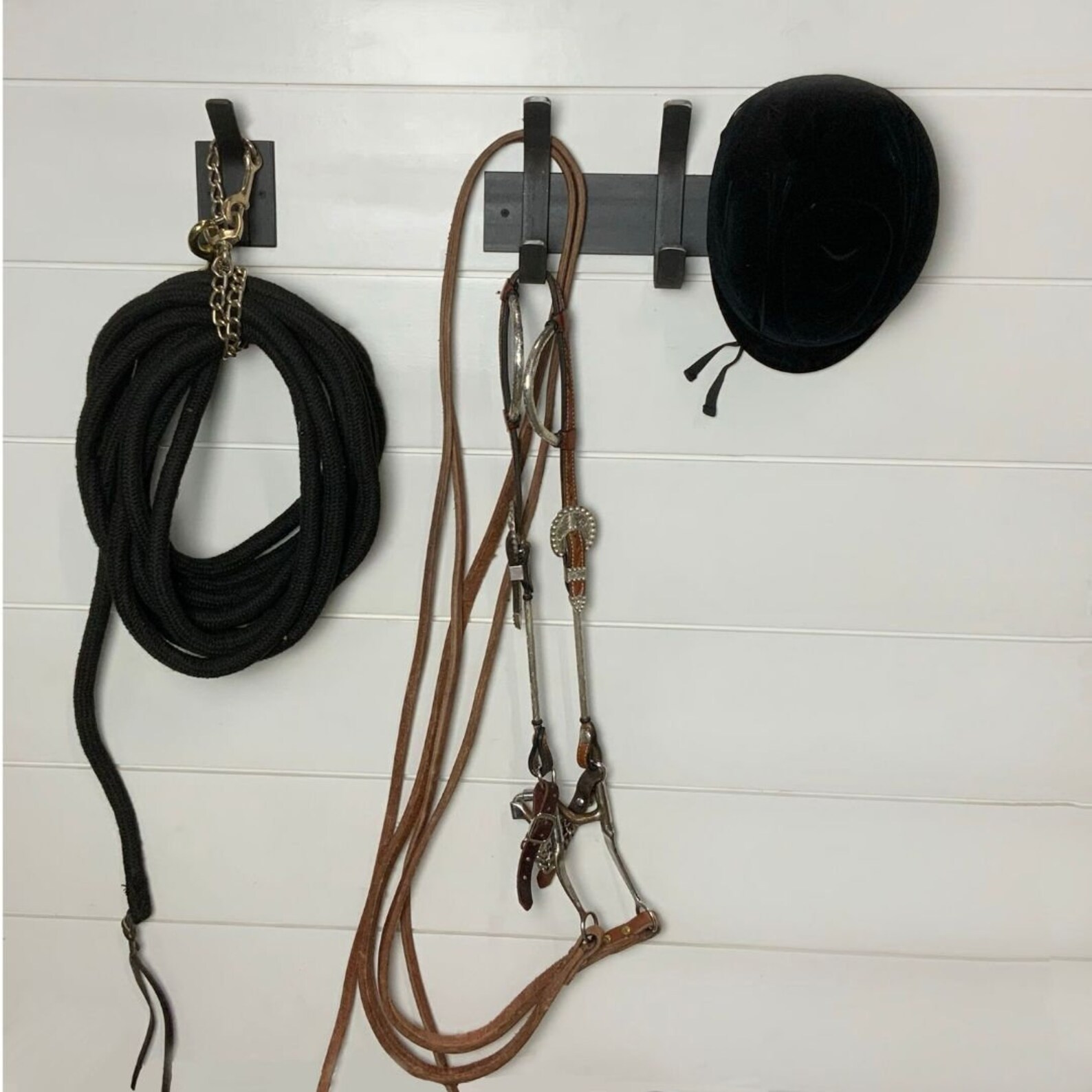 Horse tack hook hook rack hook hangers bridle bracket Etsy