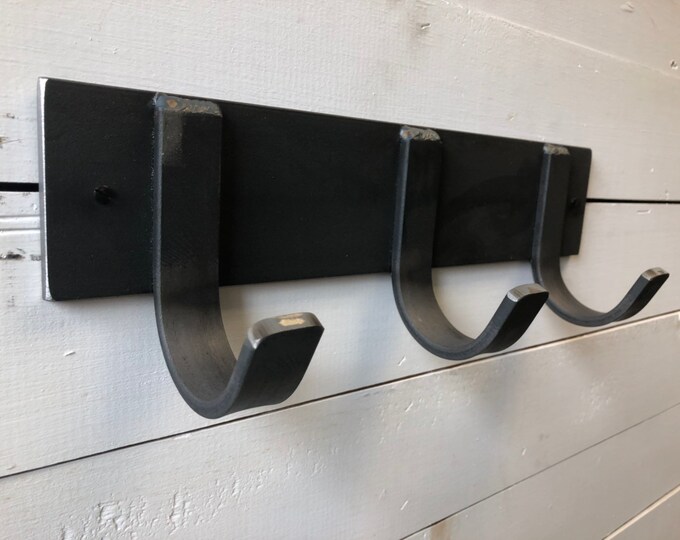 Metal Coat Rack & Hooks INDUSTRIAL FARM CO.