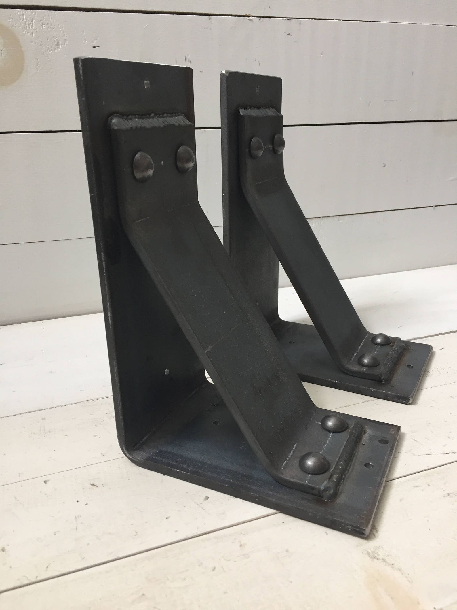 Rustic Mantel Bracket Black Mantle Bracket Rustic Mantel Etsy